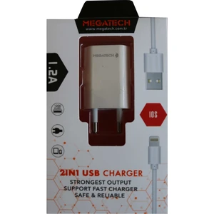 MT-Cl1 1.2ın Usb Ev Şarj Kafa+Iphone Kablo