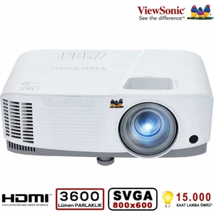 PA503S 3800 Ansilümen 800x600 SVGA 3D DLP Projeksiyon Cihazı