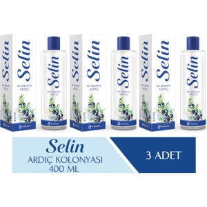 Parfümlü Kolonya Ardıç 400 ml 3'lü Set