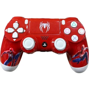 Ps4 Kablosuz Gamepad Garantili Joystıck Yenilenmiş Gamepad Controller - Spiderman Örümcek