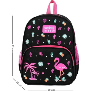 Flamingo Desenli Anaokulu Kreş Sırt Çantası 24118