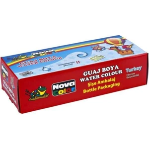 Nova Color Guaj Boya 10 Renk X 30 Cc. Şişe