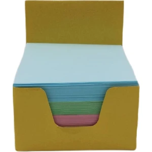 Renkli Küp Blok 8 X 8 cm 500 Lü Paket