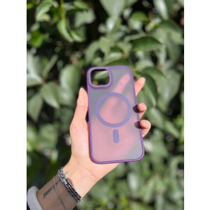 Premium Frost Magsafe Apple iPhone Kılıf - Mat Tasarım