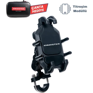 TT-860 Titreşim Engelleyicili Tüm Motosikletlere Uyumlu Telefon Tutucu