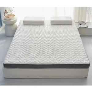 Katlanabilir Tek Kişilik Cotton Yer Yatağı 10  cm  Sünger Yatak Fonksiyonel 180  x  200  cm