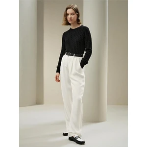 Rio %100 Pamuk Bisiklet Yaka Kadın Kazak