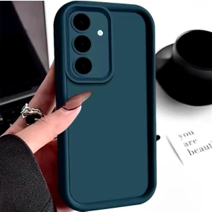 M.tk moveteck Samsung Galaxy A16 Uyumlu Kılıf Yumuşak Renkli Lansman Silikon Kamera Korumalı Kenarları Çıkıntılı 3D Coffe Desenli
