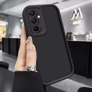 M.tk moveteck Samsung Galaxy A16 Uyumlu Kılıf Yumuşak Renkli Lansman Silikon Kamera Korumalı Kenarları Çıkıntılı 3D Coffe Desenli