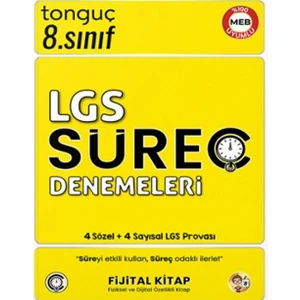 Tonguç Akademi 8. Sınıf Lgs Süreç Denemeleri