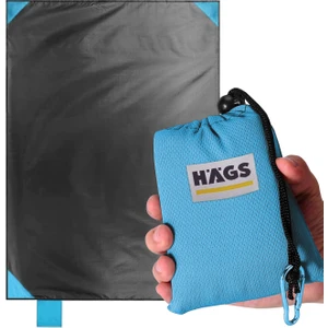 Cep Yer Örtüsü, Piknik Örtüsü Kamp Matı, Plaj Yer Örtüsü Su Geçirmez Kum Tutmaz 180-150CM Mavi