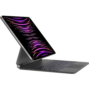 Apple iPad Air 13 M2/M3 2024 /2025 Uyumlu Işıklı Keyboard Trackpad Magic Klavyelı Kılıf