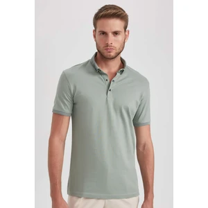 Slim Fit Polo Yaka Kısa Kollu Pamuklu Tişört T5259AZ23SP