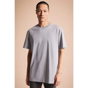 %100 Pamuk New Regular Fit Bisiklet Yaka Basic Düz Kısa Kollu Tişört V7699AZ23SP