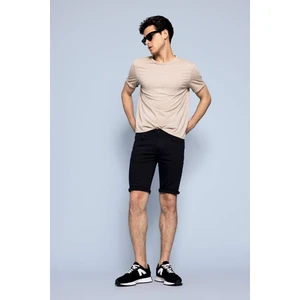 Skinny Fit Jean Bermuda Şort A5037AX23SM