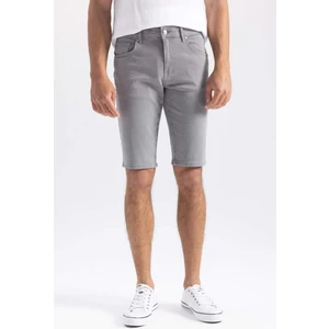 Slim Fit Dar Kesim Jean Bermuda A4802AX23SM