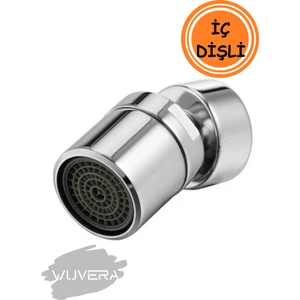 Prinç Oynar Başlı Batarya Ucu Perlatörü İçten Dişli