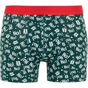 Yılbaşı Temalı Regular Fit Boxer B0554AX23AU