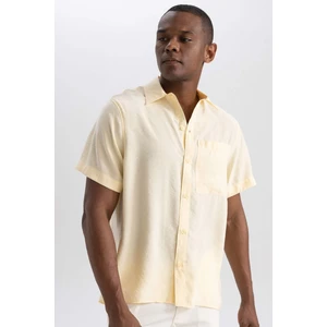 Relax Fit Poplin Kısa Kollu Gömlek B3002AX23HS
