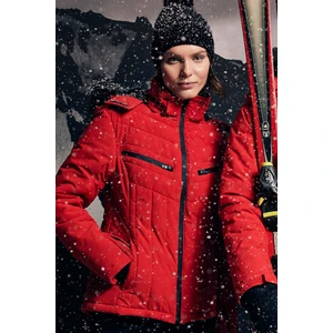 DeFactoFit Kayak Montu Su İtici Rüzgar Geçirmez Slim Fit Dar Kesim Kapüşonlu Fermuarlı Cepli Ultra Korumalı A7301AX23WN