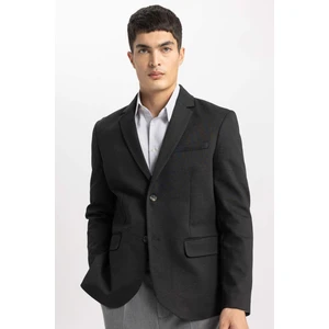 Modern Fit Ceket Yaka Düğmeli Blazer Ceket B0122AX23AU