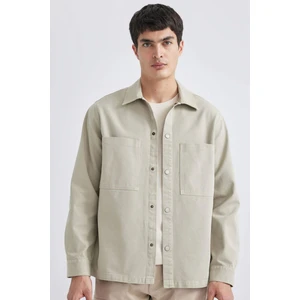 Relax Fit Polo Yaka Gömlek Ceket B4523AX24SP