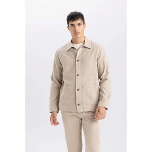 Regular Fit Polo Yaka Pamuklu Cepli Gömlek B4131AX24SP