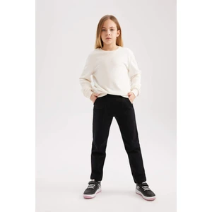Kız Çocuk Carrot Fit Havuç Kesim Beli Lastikli Eşofman Altı B4424A823WN