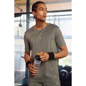 DeFactoFit Slim Fit Bisiklet Yaka Baskılı Kısa Kollu Sporcu Tişört X6142AZ24SP