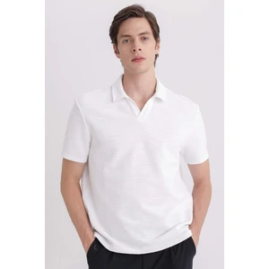 Regular Fit Basic Düz Kısa Kollu Polo Tişört B6533AX24SP
