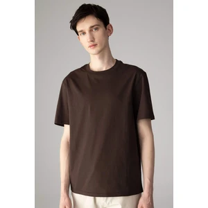 %100 Pamuk New Regular Fit Bisiklet Yaka Basic Düz Kısa Kollu Tişört V7699AZ24SP