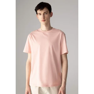 New Regular Fit Bisiklet Yaka Basic Düz %100 Pamuk Kısa Kollu Tişört V7699AZ24SP