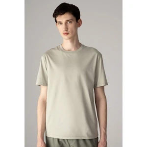 New Regular Fit Bisiklet Yaka Basic Düz %100 Pamuk Kısa Kollu Tişört V7699AZ24SP