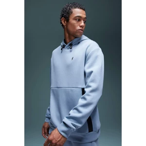 DeFactoFit Standart Fit Bisiklet Yaka Skuba Dalgıç Kumaş Sporcu Sweatshirt B4757AX24SP