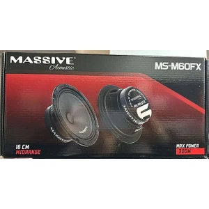 MS-M60FX 16 cm Midrange 300W Maksimum 120W Rms Çift Fiyatıdır