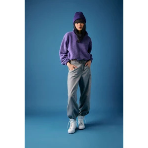 Gabardin Jogger Pantolon Beli Paçası Lastikli B9811AX23WN