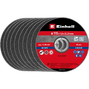 Metal Kesici Disk 115 x 1 x 22,23 mm 10 Adet