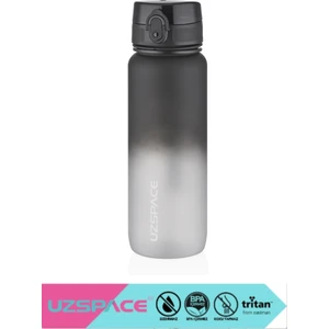 800ML -Yeni Ebat-Çift Renk Motivasyon Tritan Su Matarası Softtouch