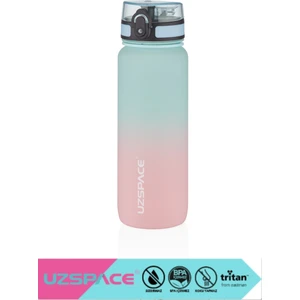 800ML -Yeni Ebat-Çift Renk Motivasyon Tritan Su Matarası Softtouch