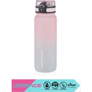 800ML -Yeni Ebat-Çift Renk Motivasyon Tritan Su Matarası Softtouch