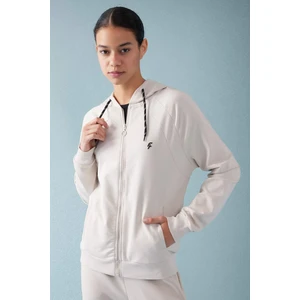 DeFactoFit Regular Fit Kapüşonlu Fermuarlı Sweatshirt B4660AX24SP