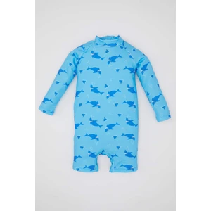 Erkek Bebek Köpek Balığı Desenli Mayo C2767A524SM