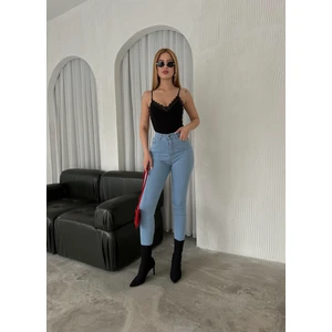 Aref Jeans Kadın Süper Skinny Fit Esnek Likralı Denim Jean Kot Pantolon