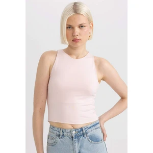 Slim Fit Dar Kesim Halter Yaka Atlet C3866AX24SP
