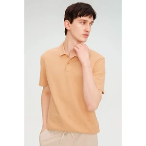 New Regular Fit Basic Düz Kısa Kollu Polo Tişört B4939AX24SP