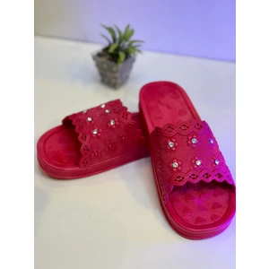 Çiçek Desenli Balkon ve Banyo Terliği