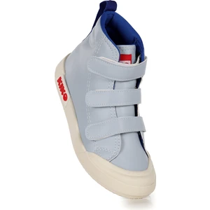 Kiko Kids Garf Günlük Cırtlı Erkek Çocuk Bot Ayakkabı Mavi