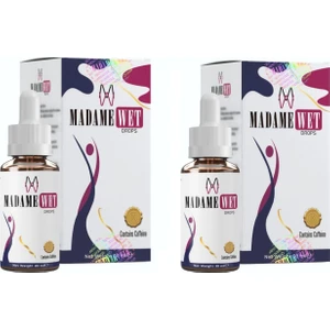 Madame Wet Kadınlara Özel Cınsel Istek Arttırıcı Damla 30 ml 2 Adet