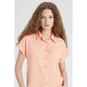 Regular Fit Kısa Kollu Gömlek N7819AZ24SP