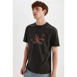 Deadpool Regular Fit Bisiklet Yaka Kısa Kollu Tişört C5996AX24HS